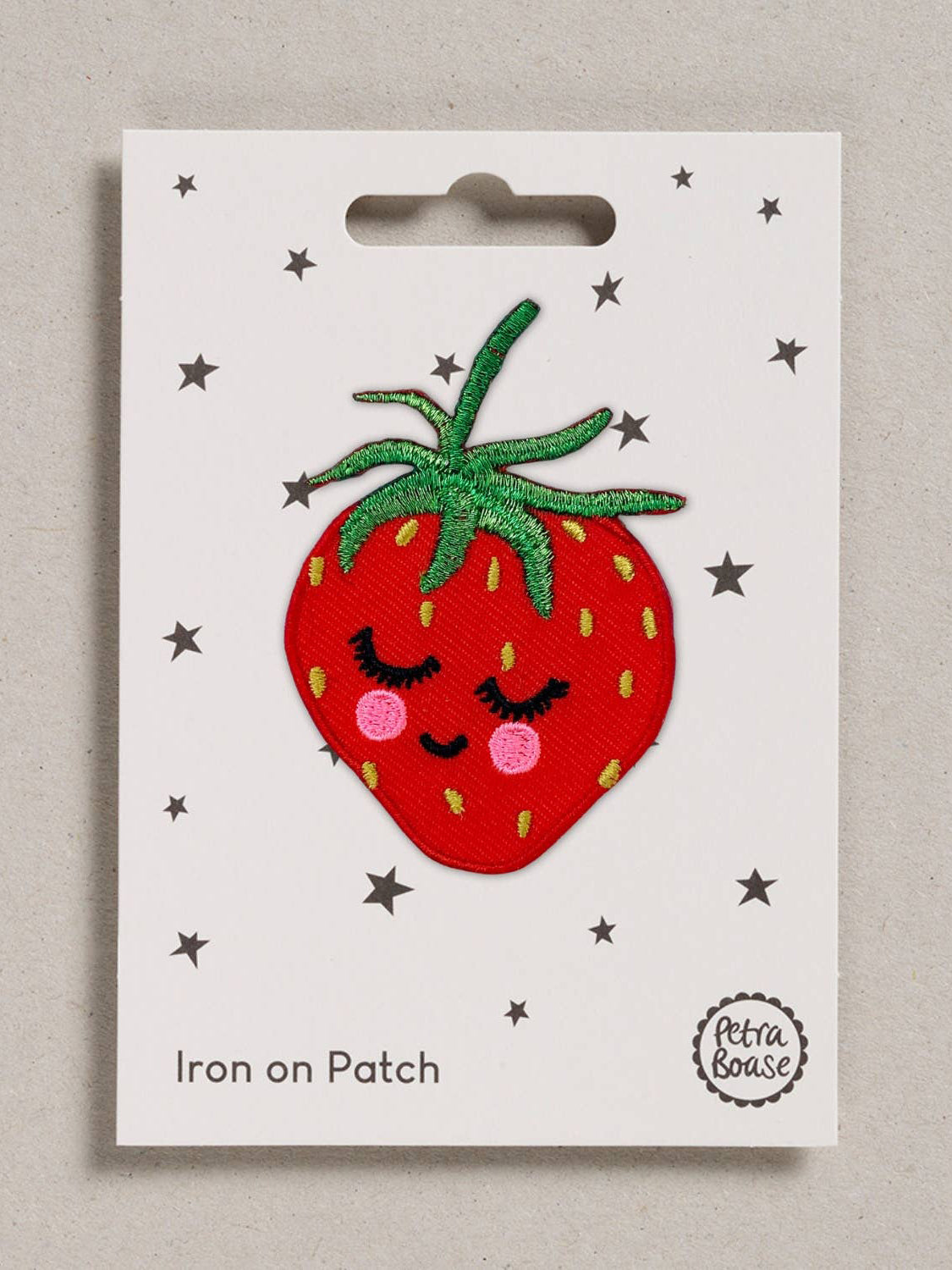 Strawberry Iron on Patch