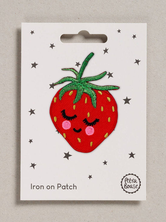 Strawberry Iron on Patch