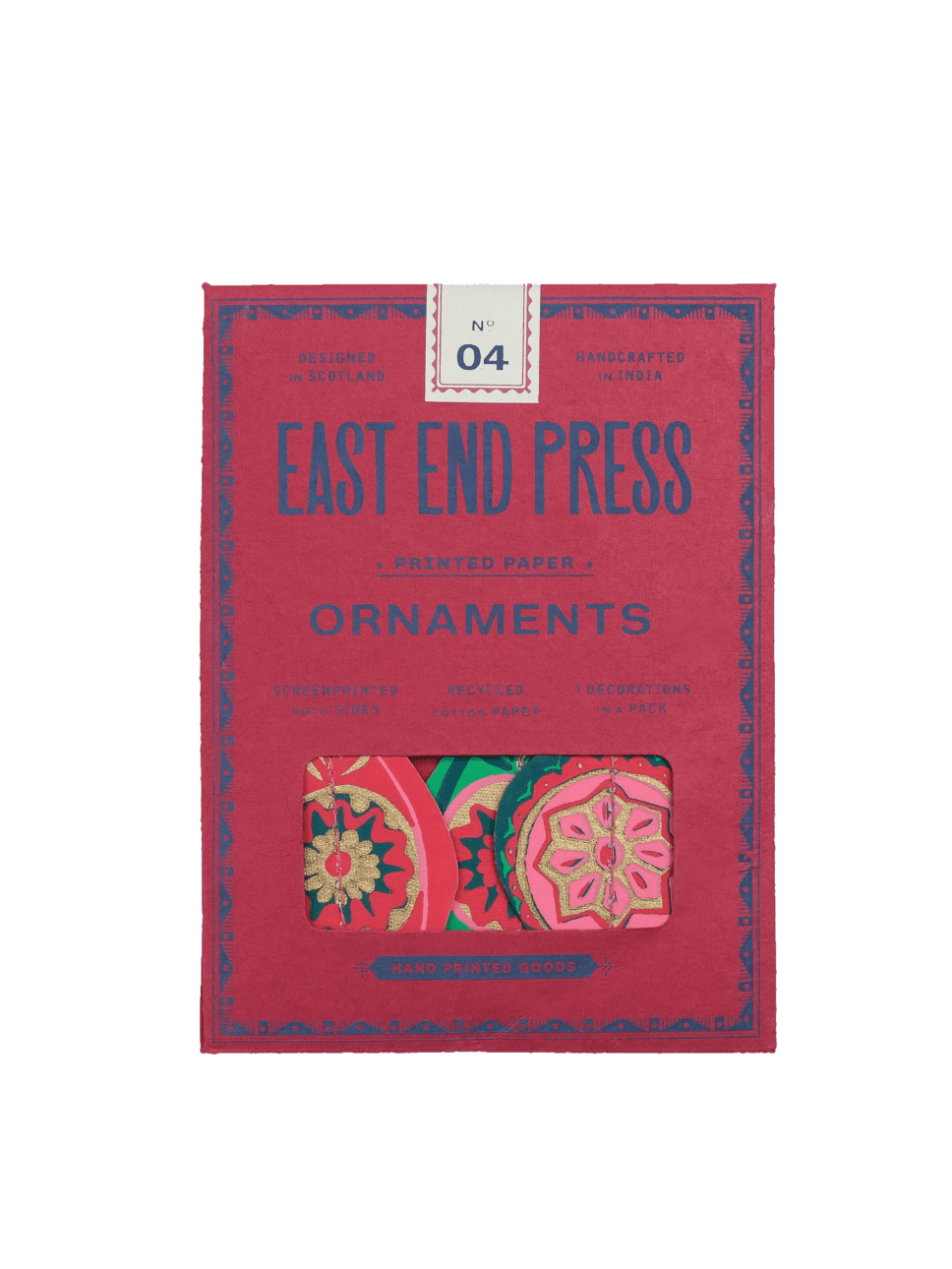 Baubles Paper Ornaments