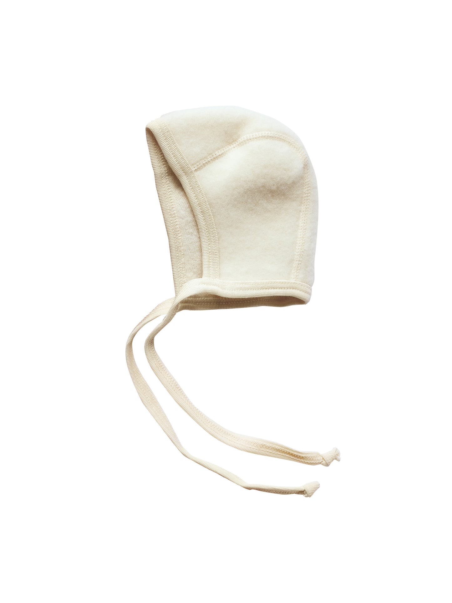 Load image into Gallery viewer, Natural Soft Fleece Baby Bonnet

