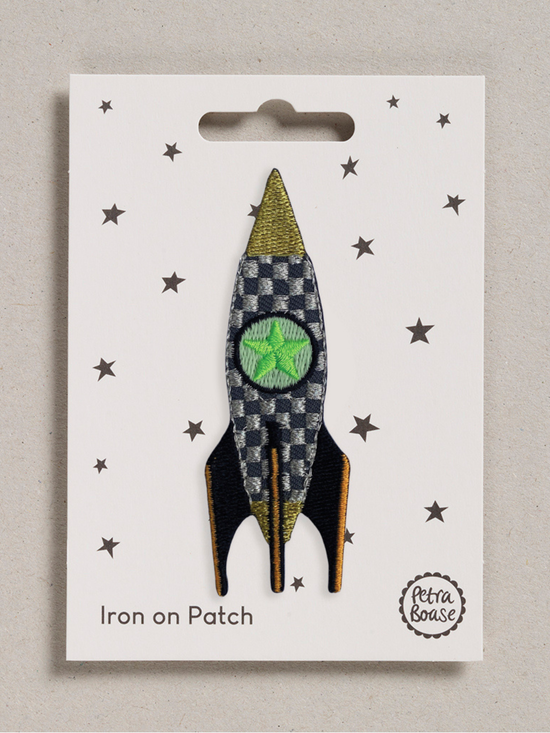 Rocket Iron on Patch