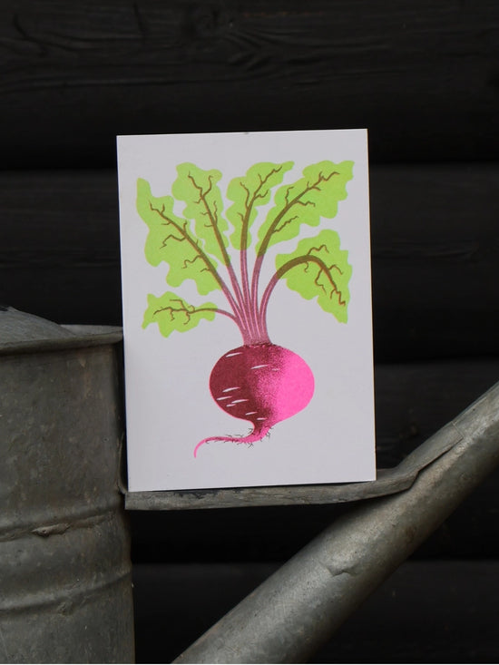 Beetroot Riso Card