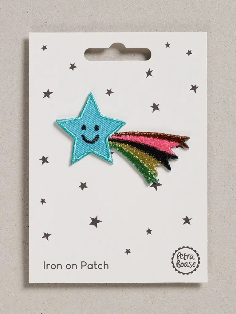 Shooting Star Iron on Patch
