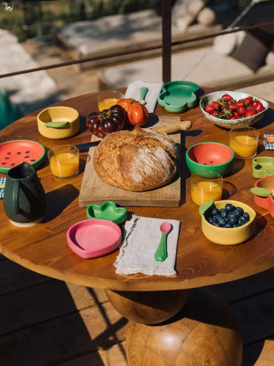 Ramona the Radish Plate & Spoon Set