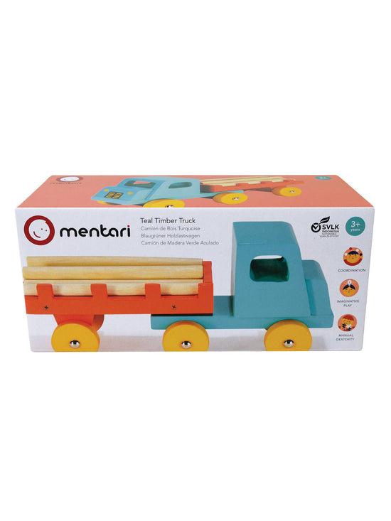 Teal Timber Logging Truck