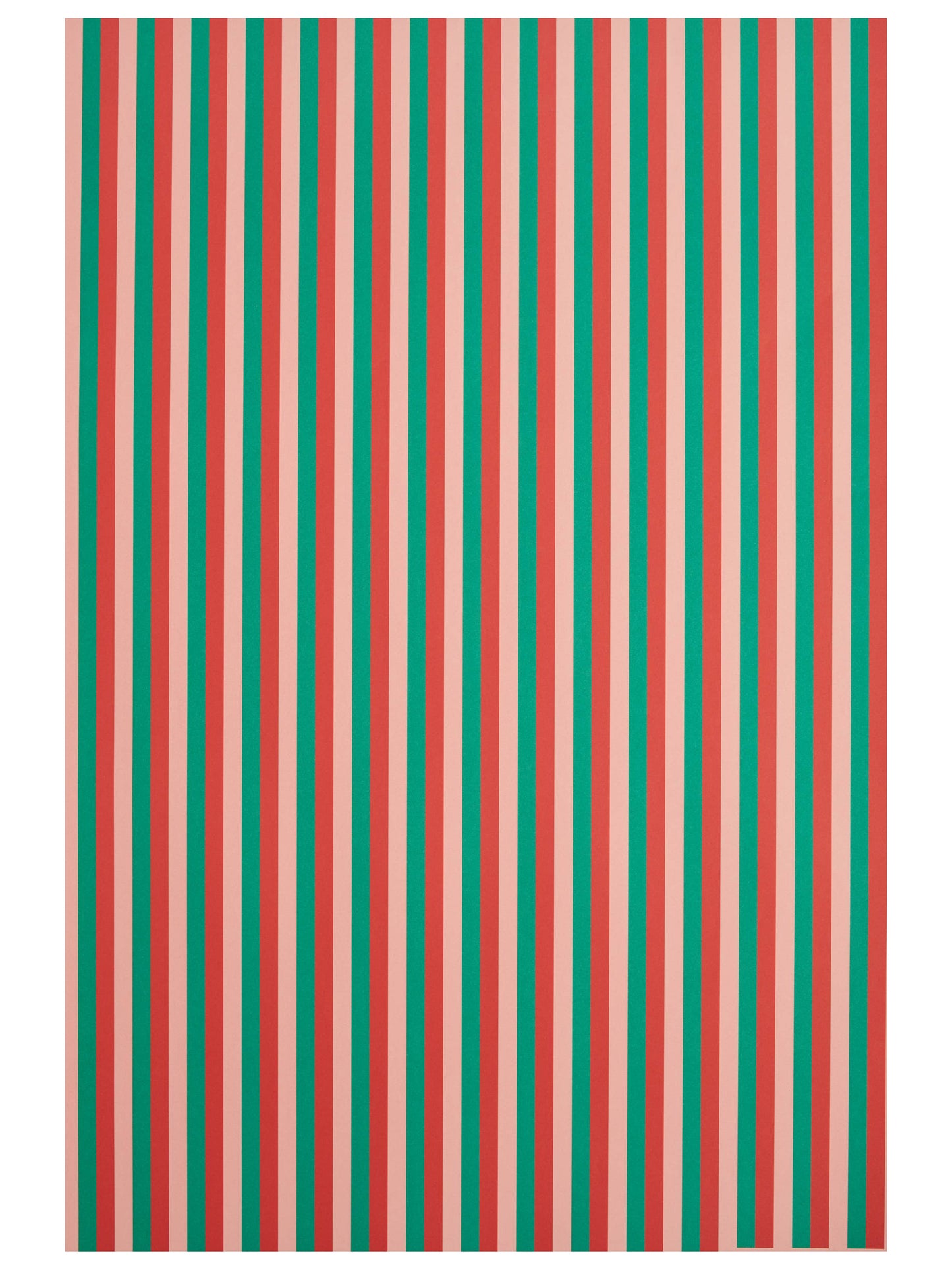 Classic Triple Stripe Gift Wrap