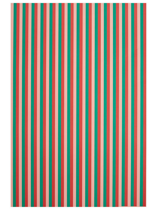Classic Triple Stripe Gift Wrap