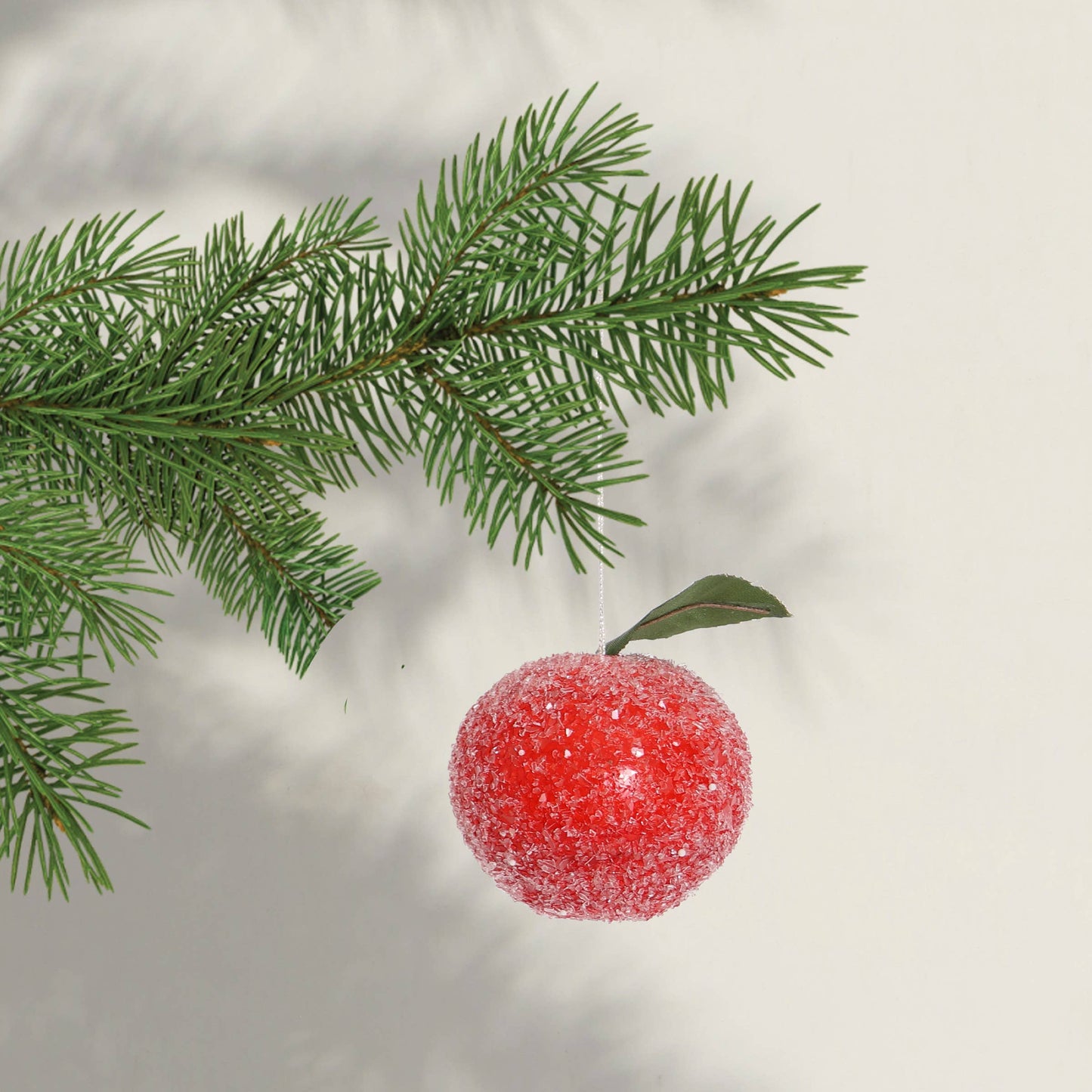 Frosted Apple Decoration