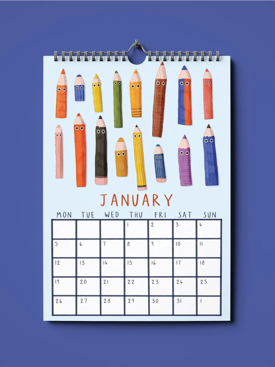 2026 Lucy Hope Wall Calendar