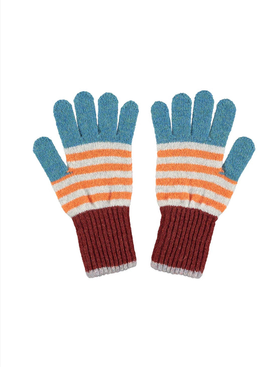 Sea Green & Sienna Kids Gloves