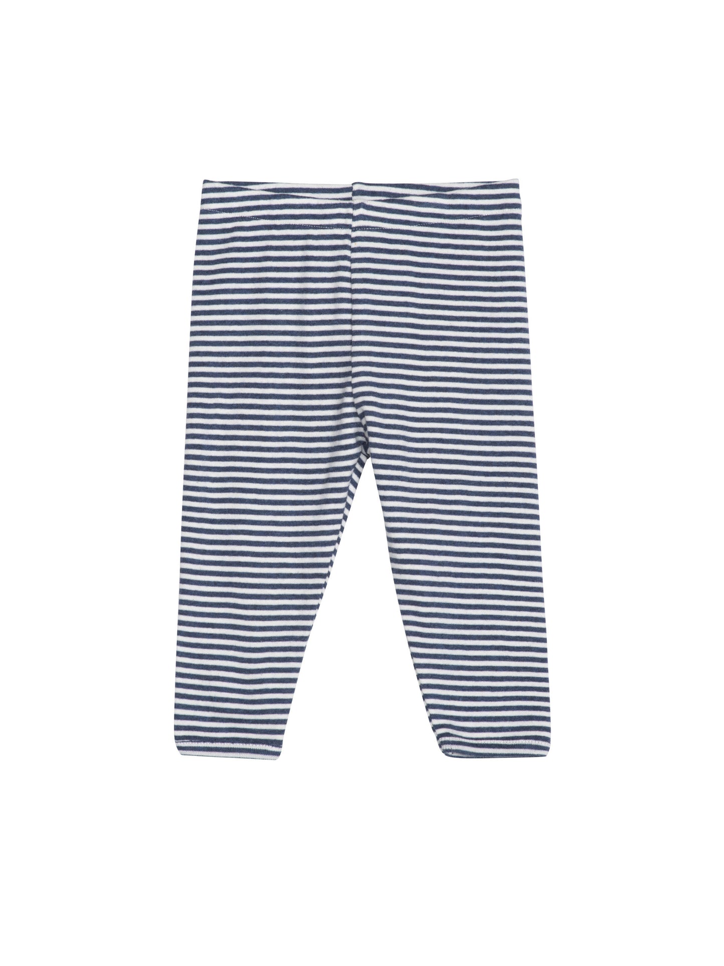 Navy Stripe Baby Leggings