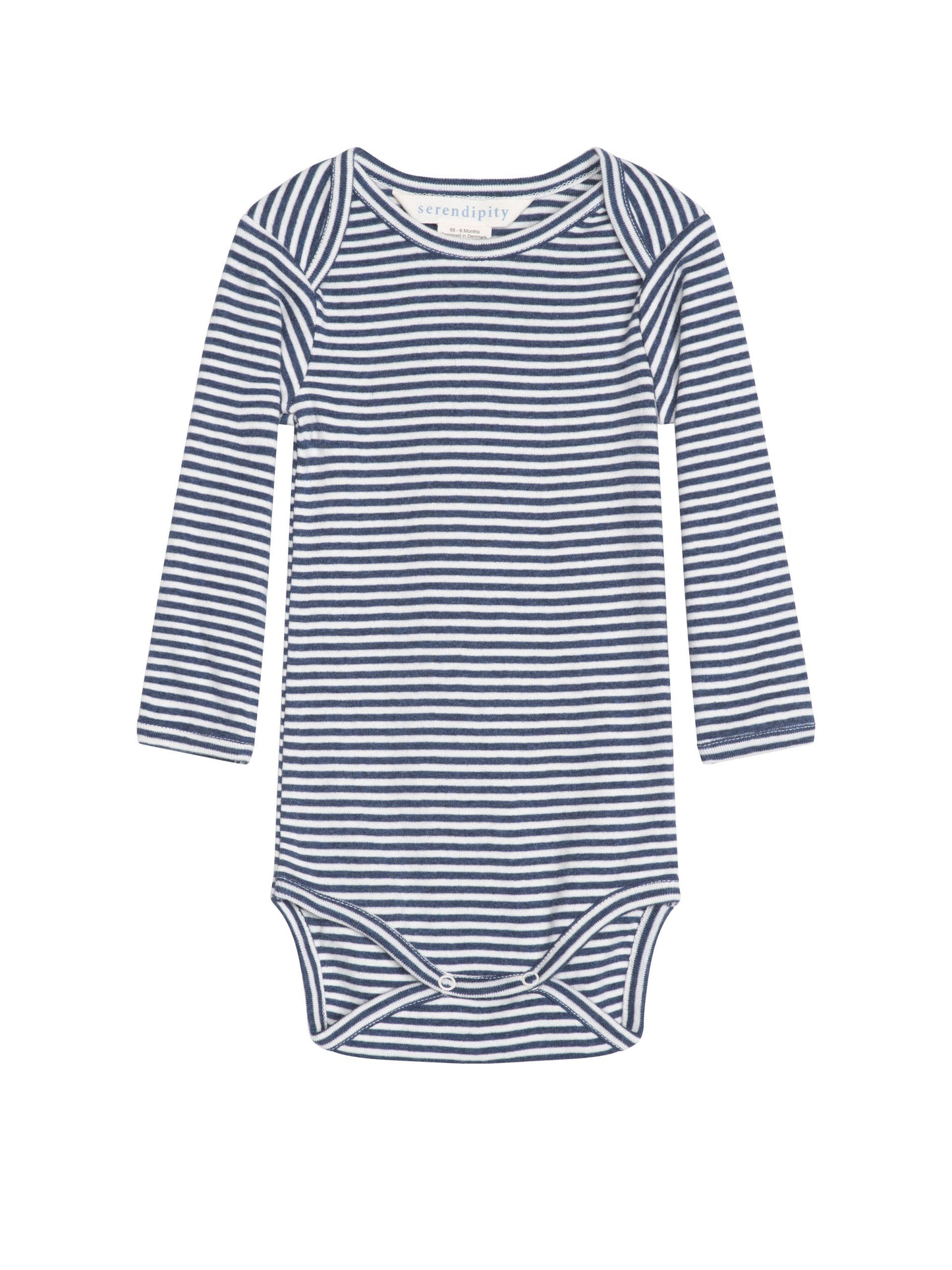 Navy Stripe Baby Body