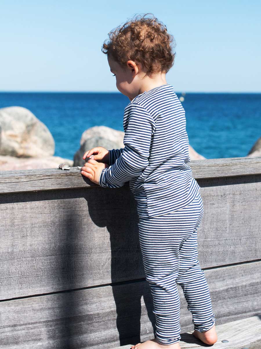 Navy Stripe Baby T-Shirt