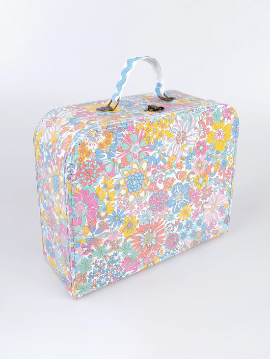 Meri Meri x Liberty Suitcases