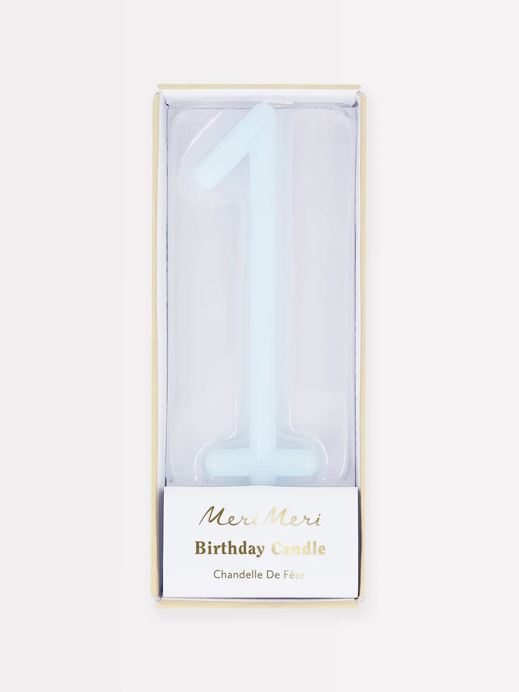 Slim Number 1 Candle