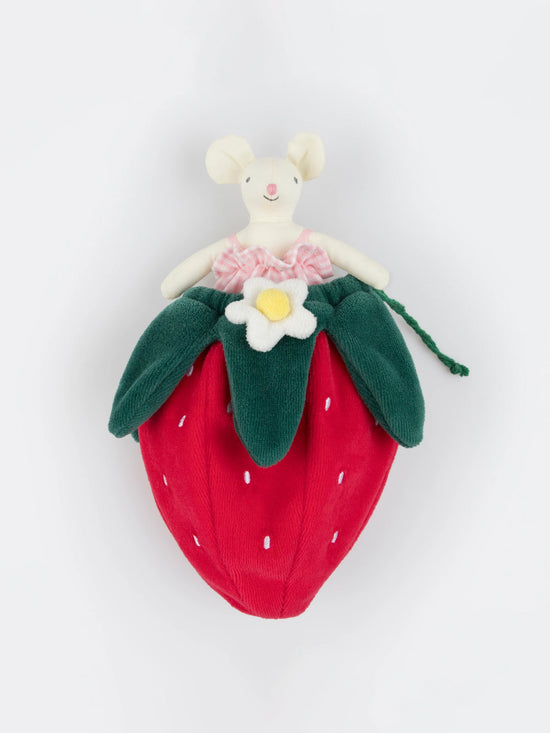 Strawberry Mouse Mini Doll