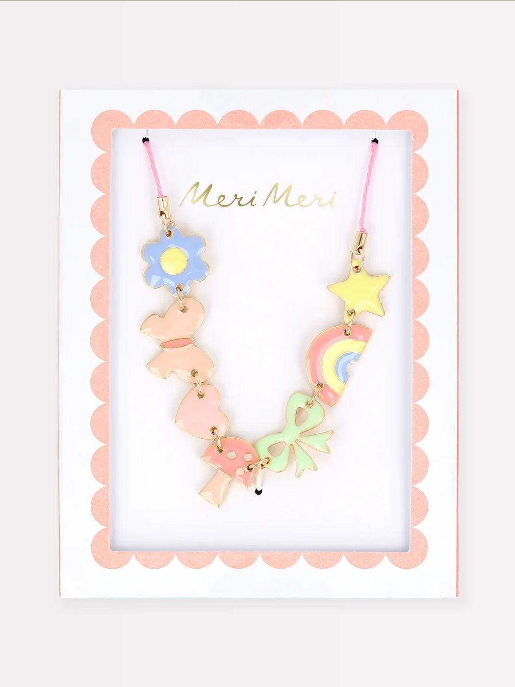 Fun Icons Enamel Charm Necklace