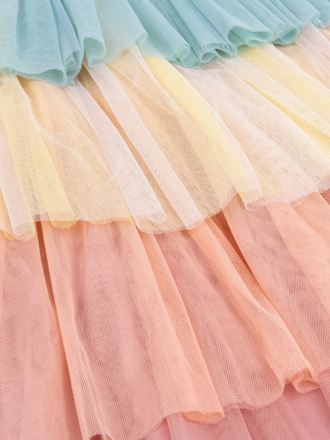 Rainbow Ruffle Princess Costume