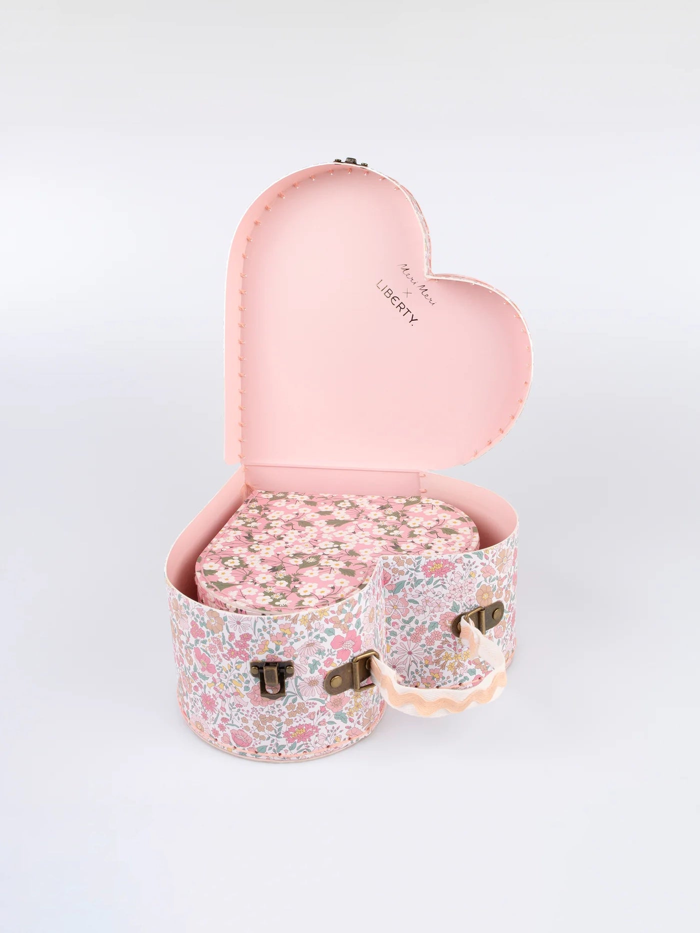 Meri Meri x Liberty Heart Suitcases