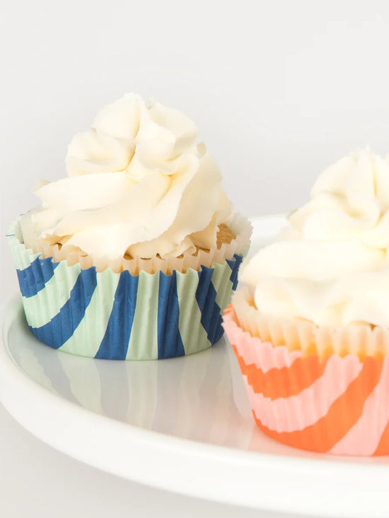 Stripe Party Cupcake Kit