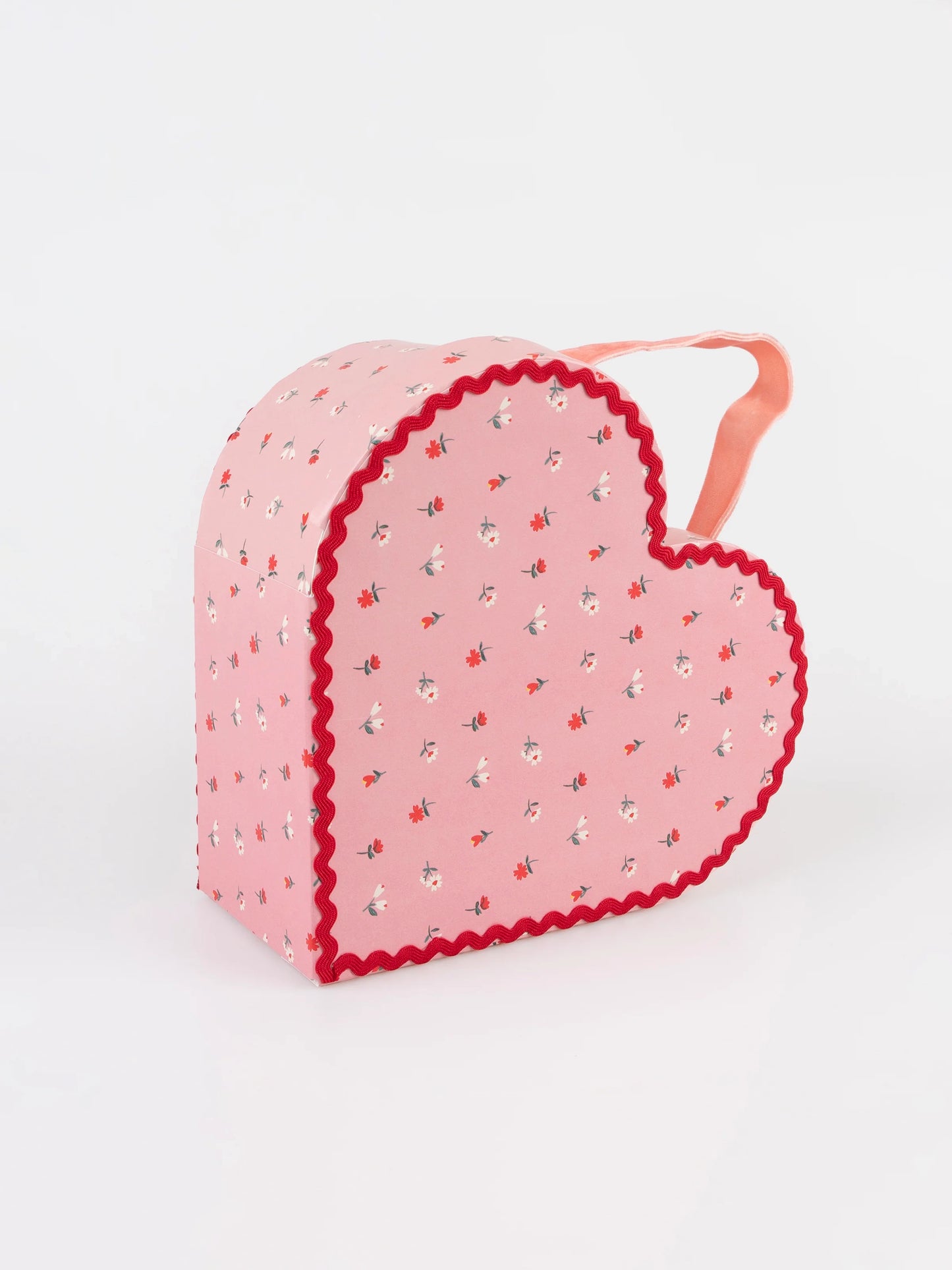 Vintage Rose Heart Suitcases