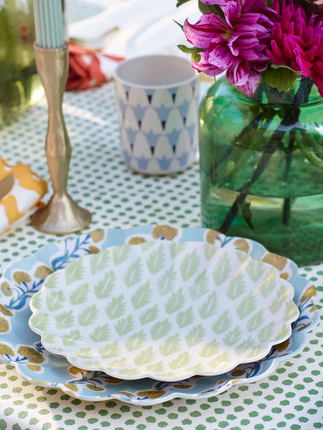 Molly Mahon X Meri Meri Recycled Plastic Small Plates