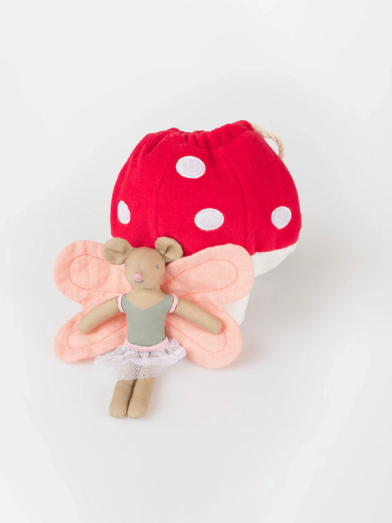 Mushroom Mouse Mini Doll