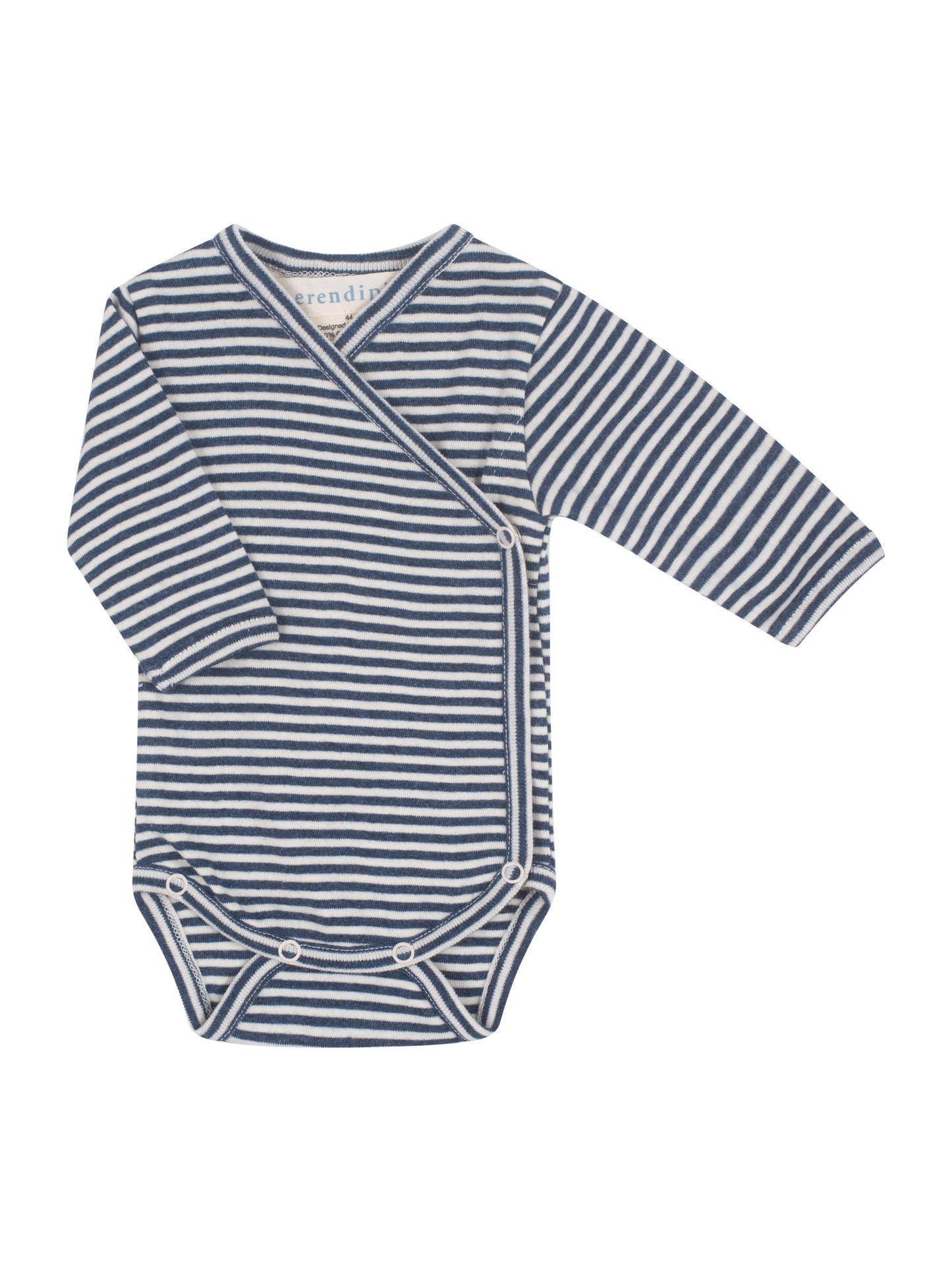 Navy Stripe Wrap Body