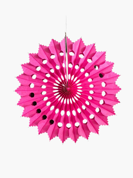 Pink Paper Fan