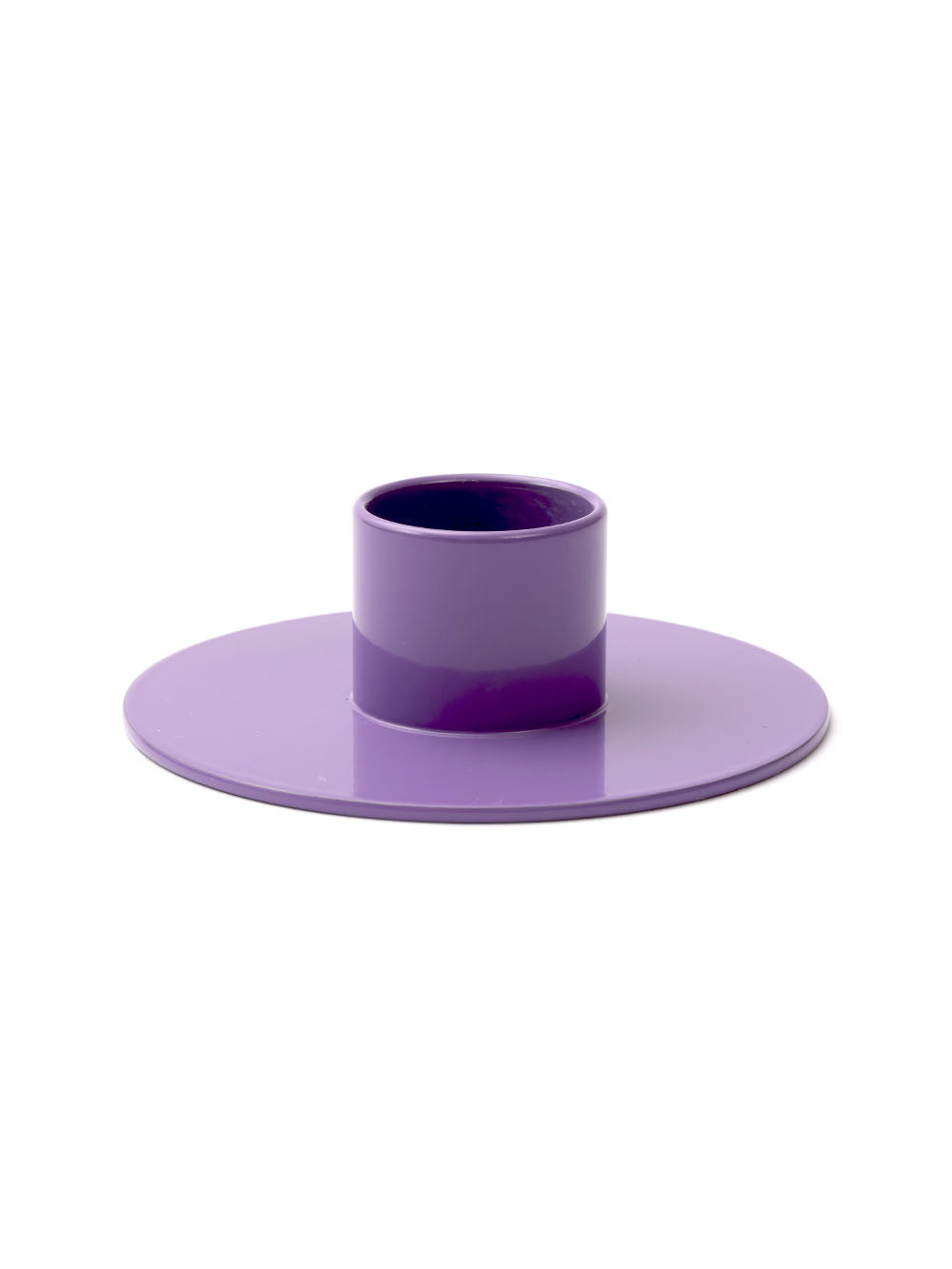 Purple Candle Holder