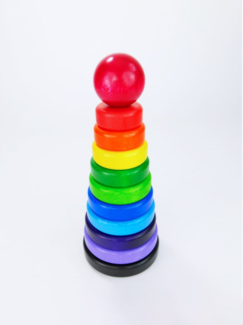 Large Rainbow Stacker