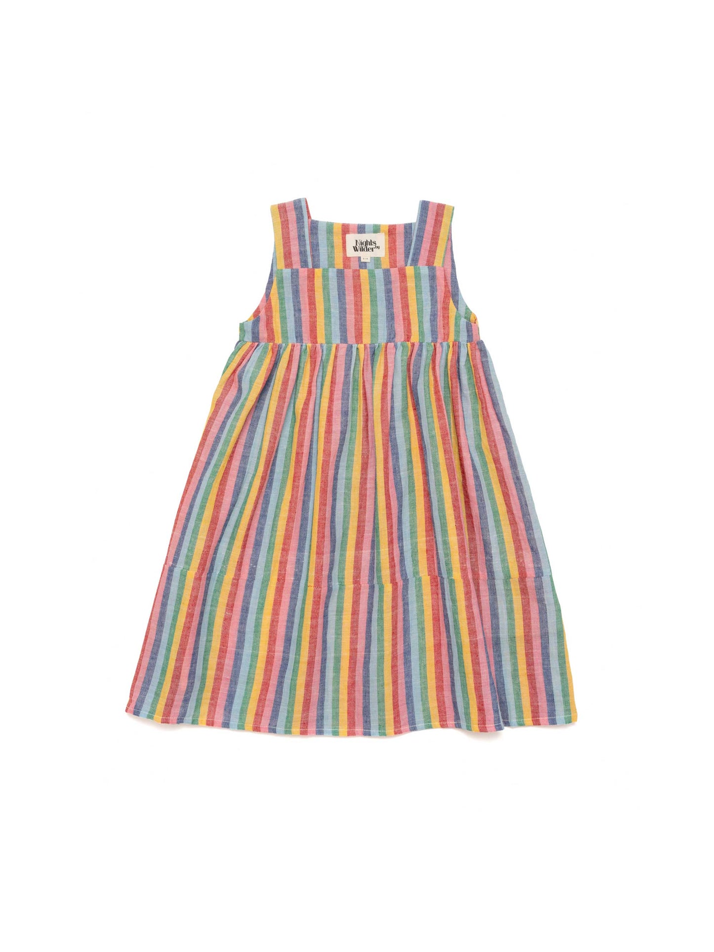 Rainbow Bright Stripe Patti Dress