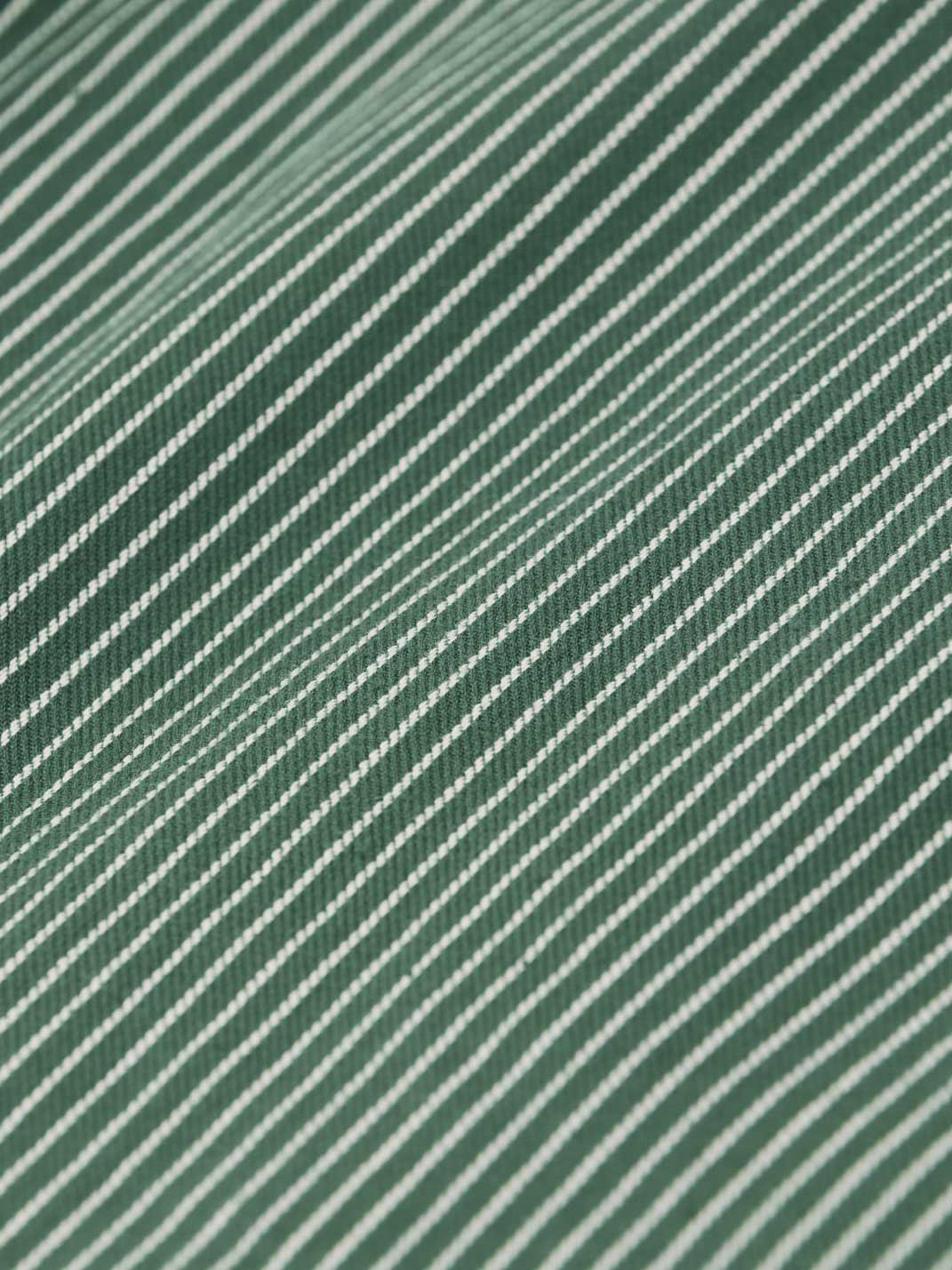 Green Striped Kids Trousers