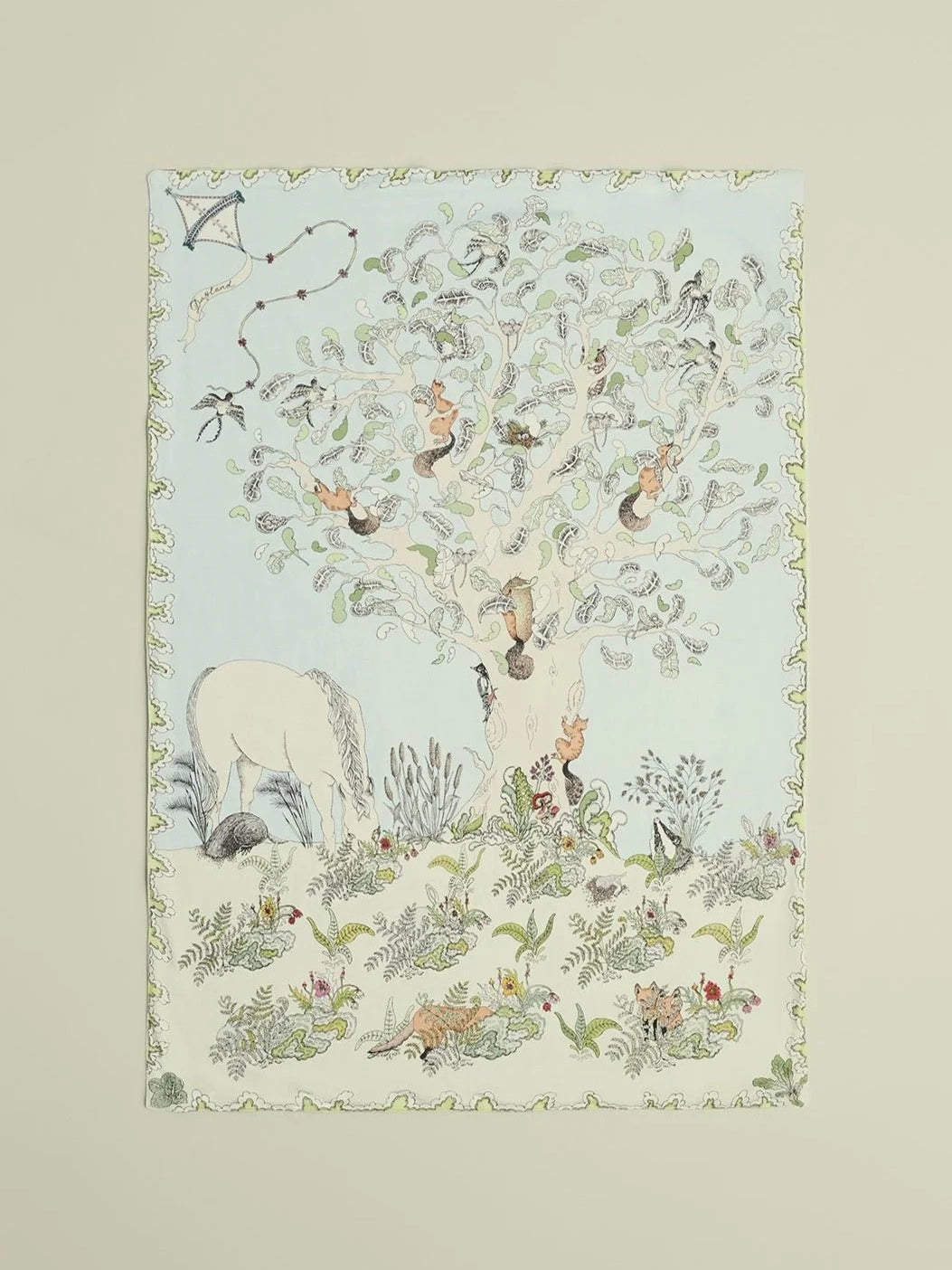 Enchanted Forest Large Muslin Blanket