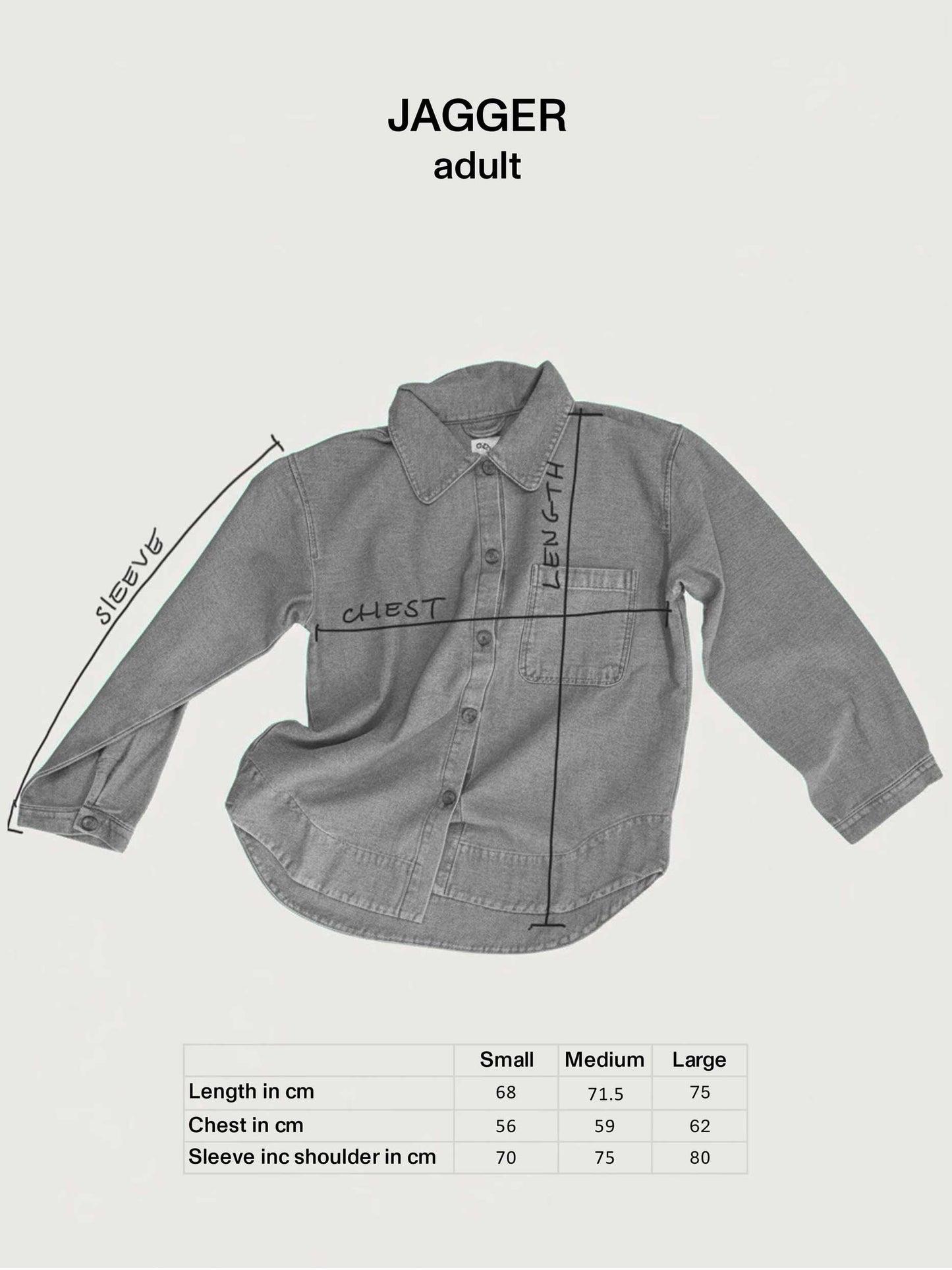 Green Overdye Denim Jagger Overshirt