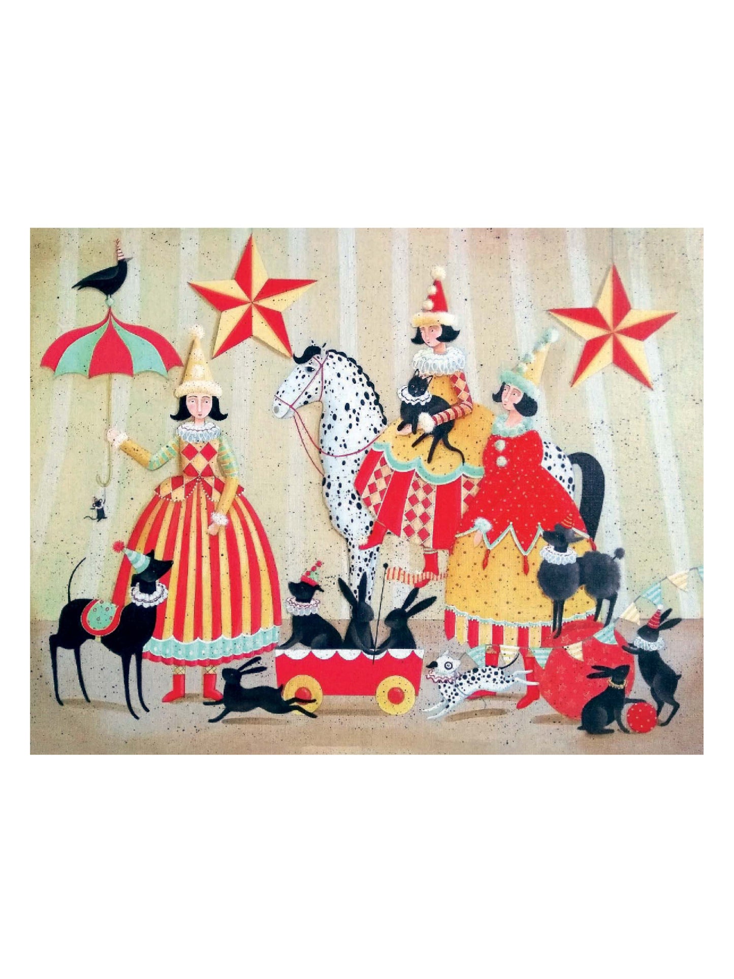 Circus, Circus Christmas Card Pack