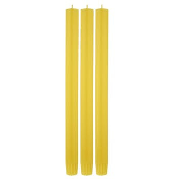 Yellow Dinner Candle
