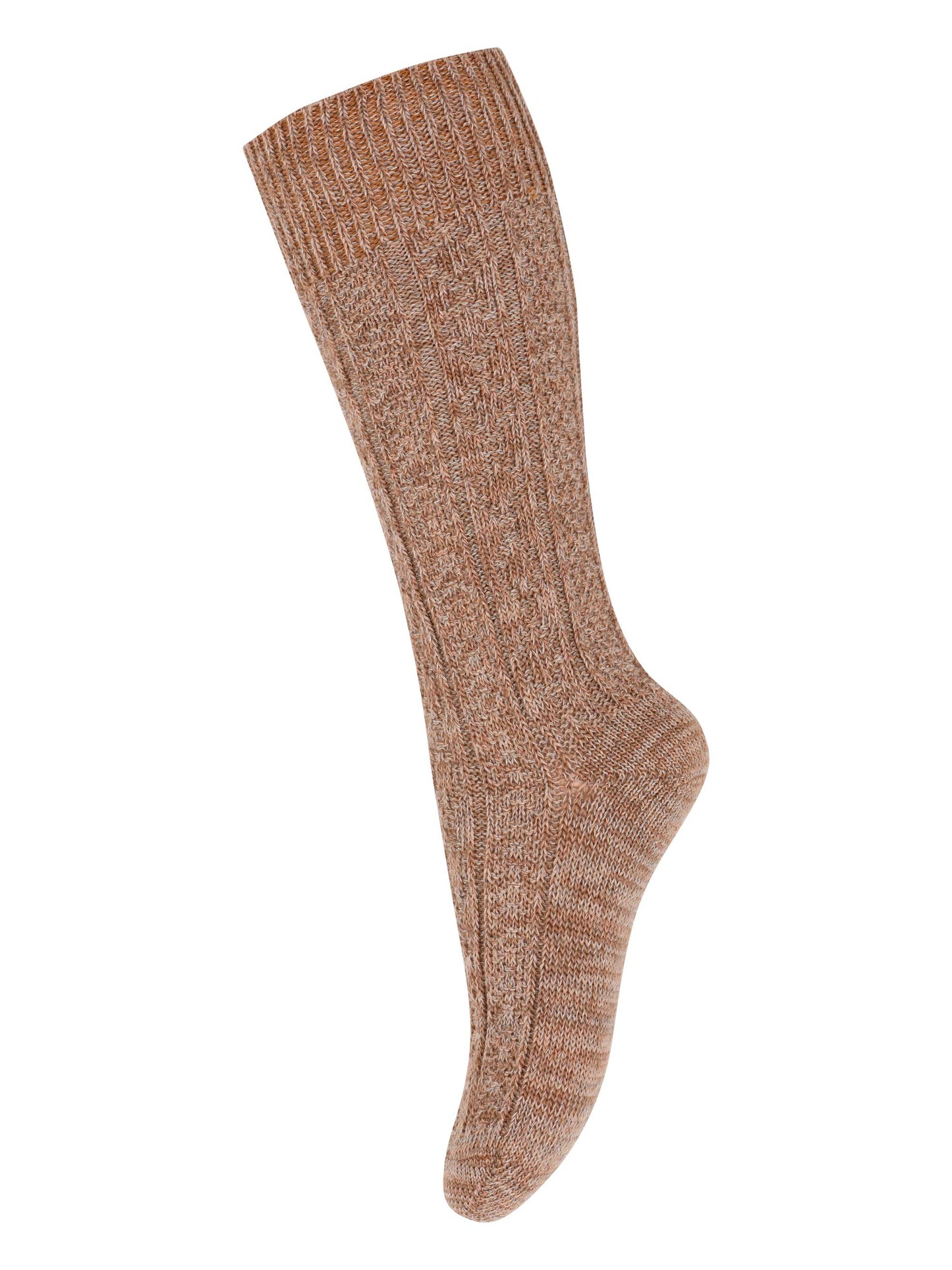 Load image into Gallery viewer, Tawny Brown Knee High Wool Socks
