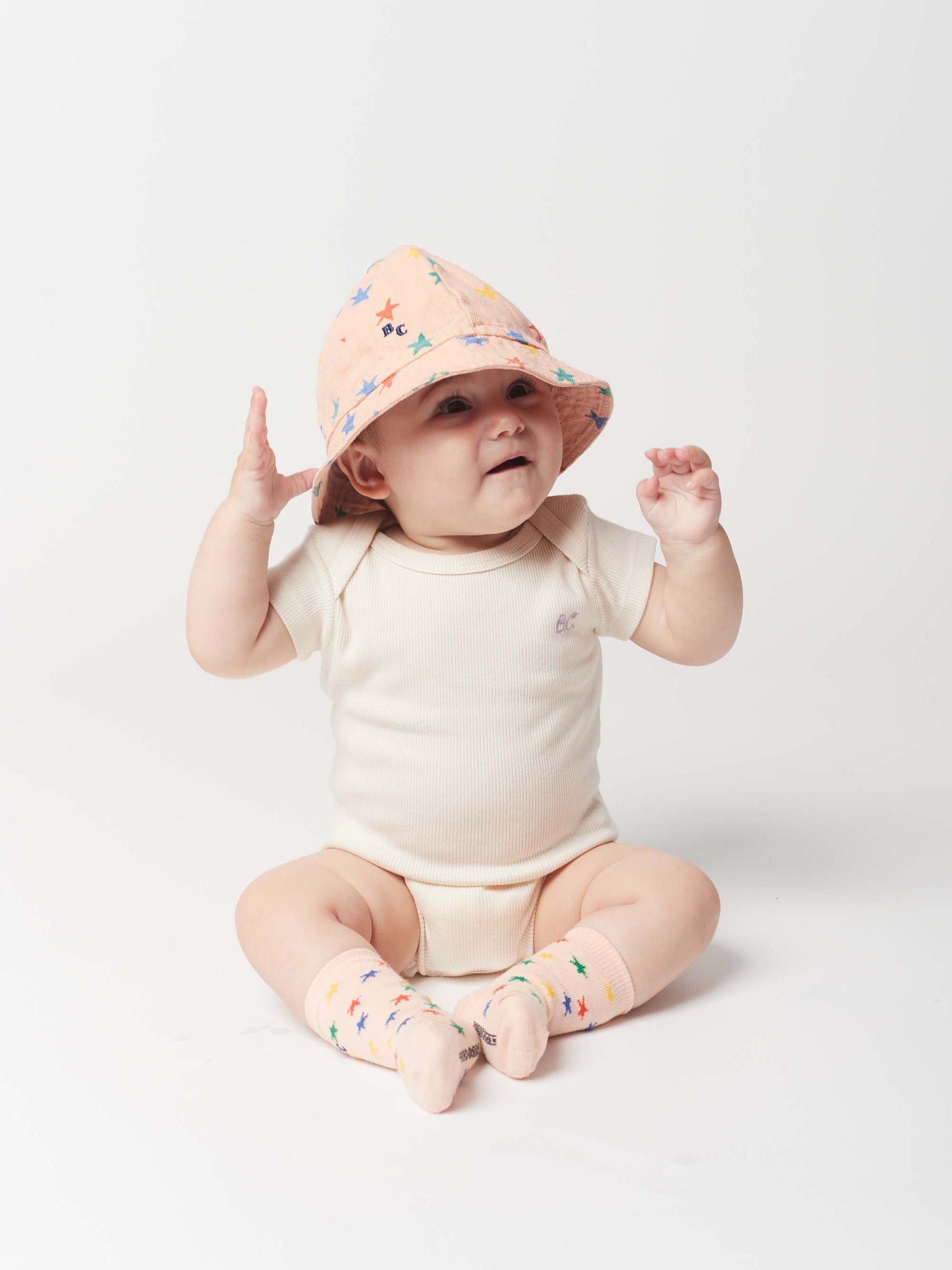 Sea Flower All Over Short Sleeve Bodies Set