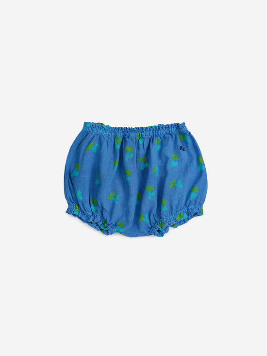 Sea Flower All Over Woven Ruffle Bloomer