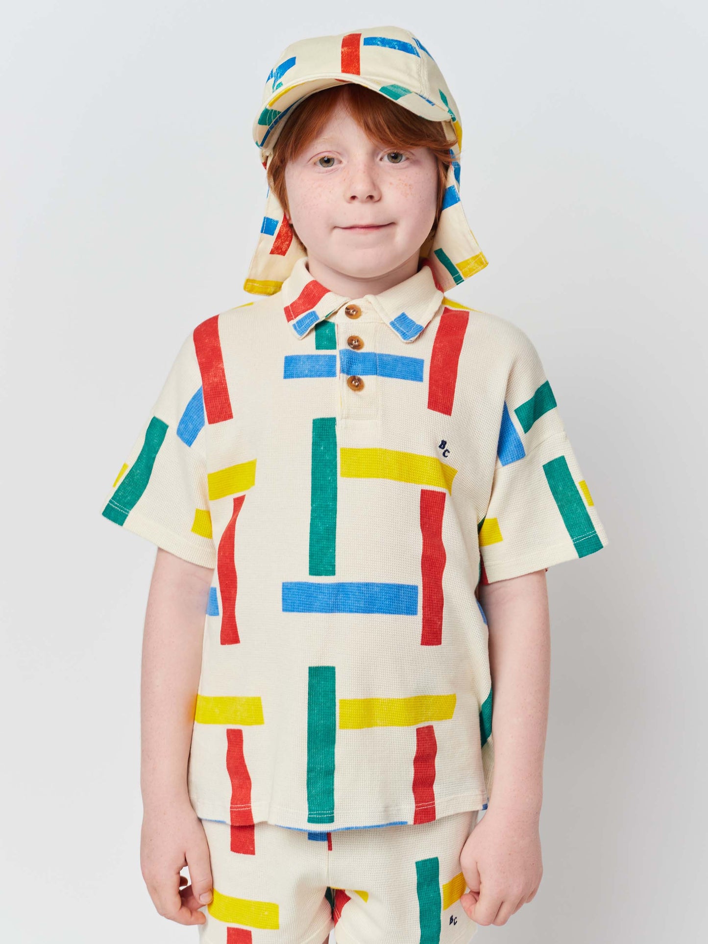 Multicolour Beacons All Over Polo