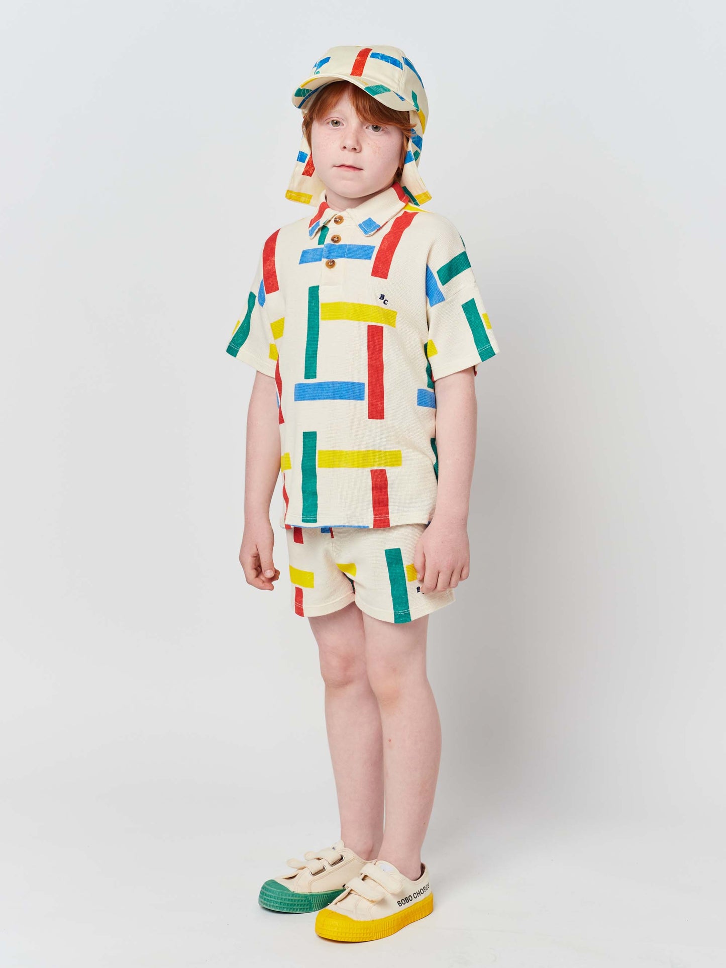 Multicolour Beacons Shorts