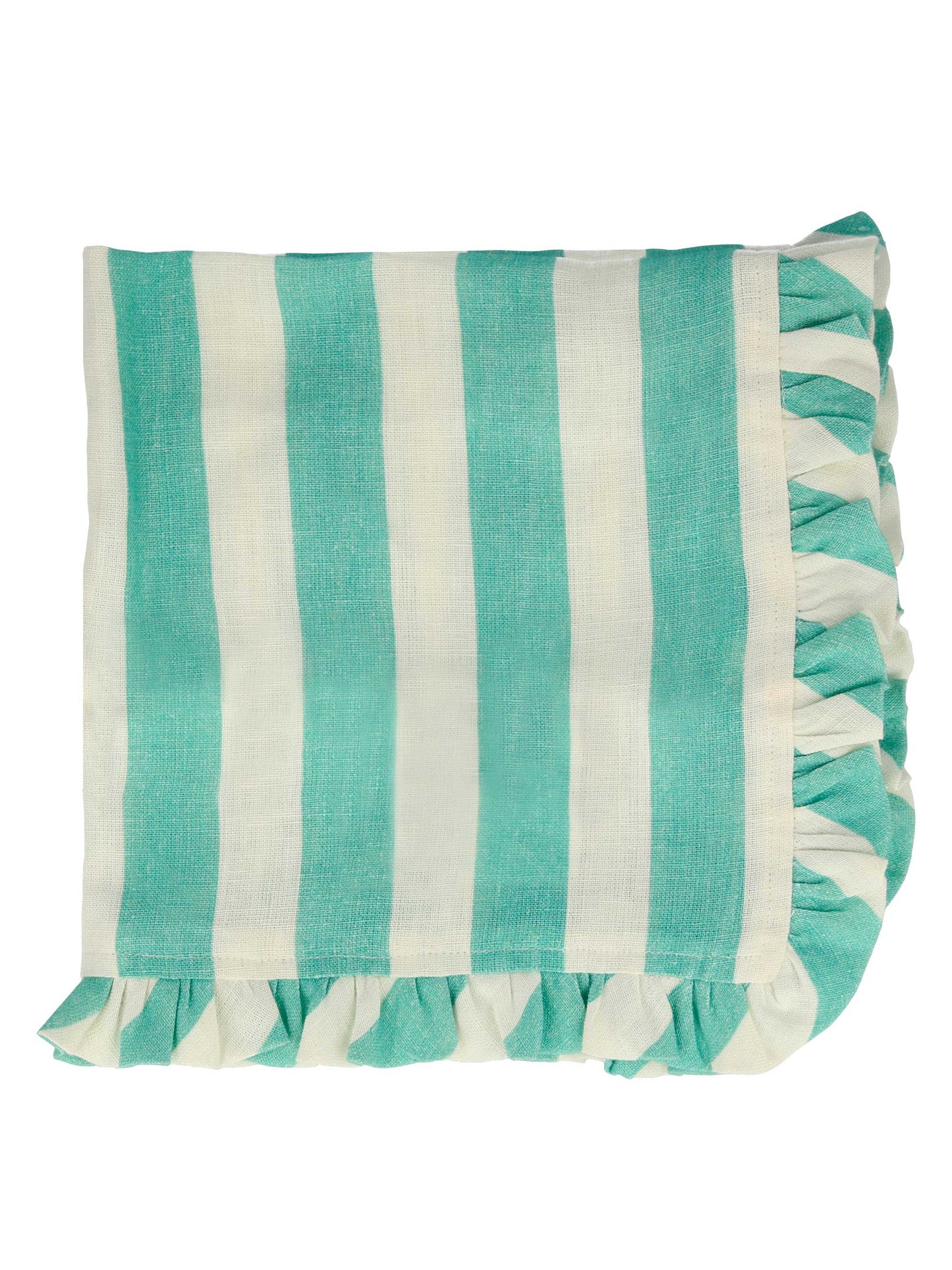 Stripe Ruffle Napkins