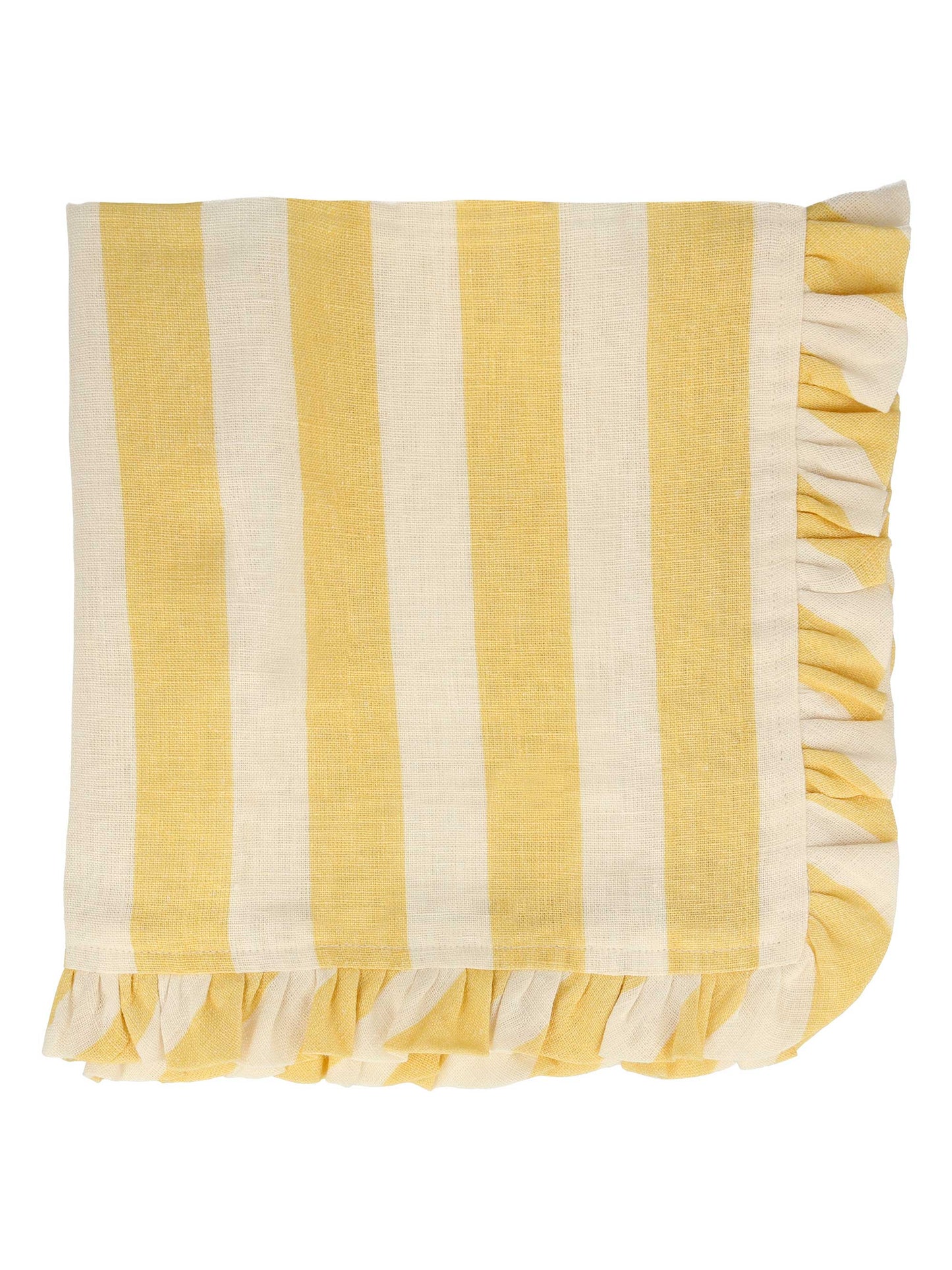 Stripe Ruffle Napkins