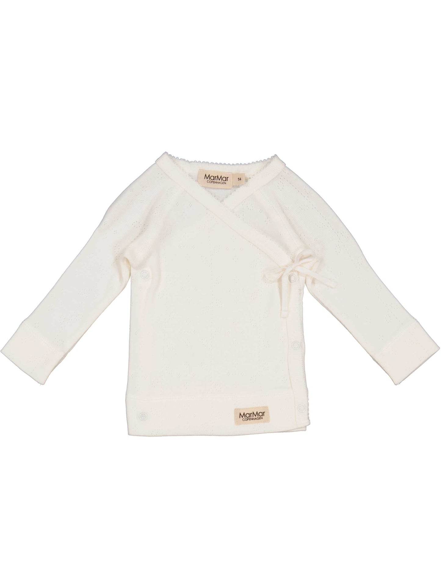 Load image into Gallery viewer, Cloud Pointelle Long Sleeve Baby Top
