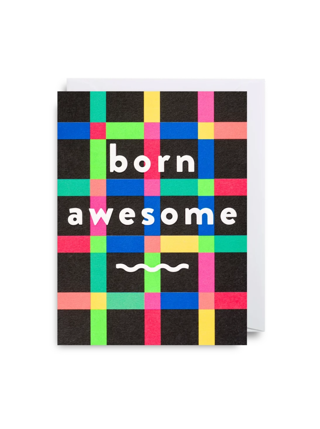 Born Awesome Mini Card