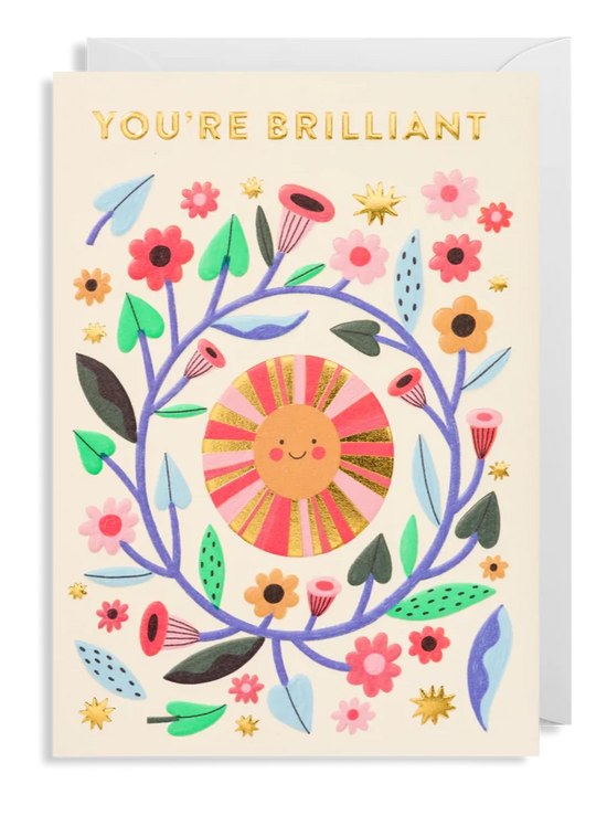 You're Brilliant Card