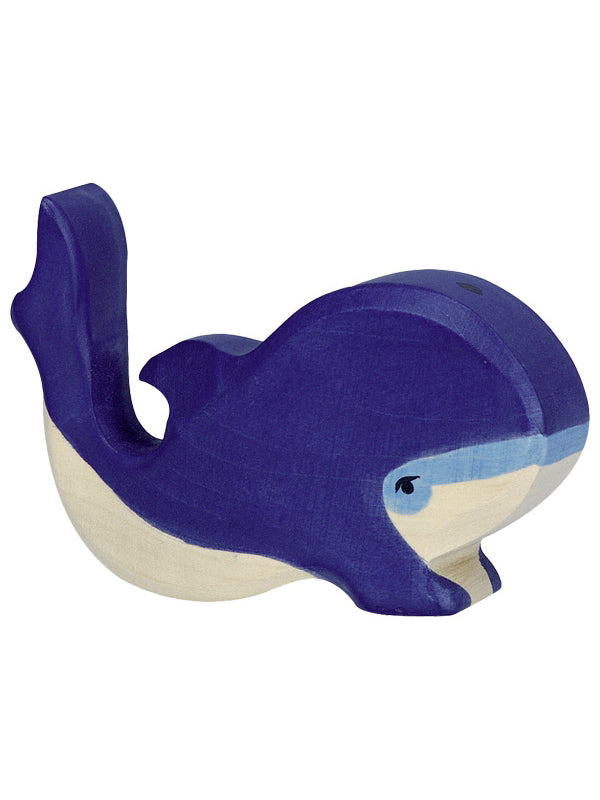 Wooden Small Whale