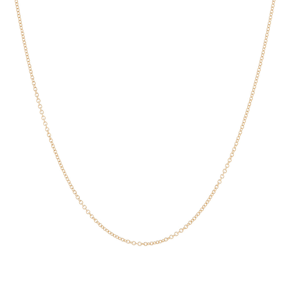 9ct Gold Trace Chain Necklace Luna Curious