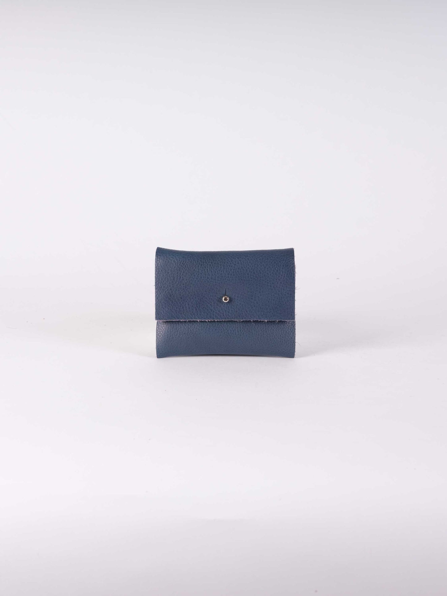 Blue Leather Wallet